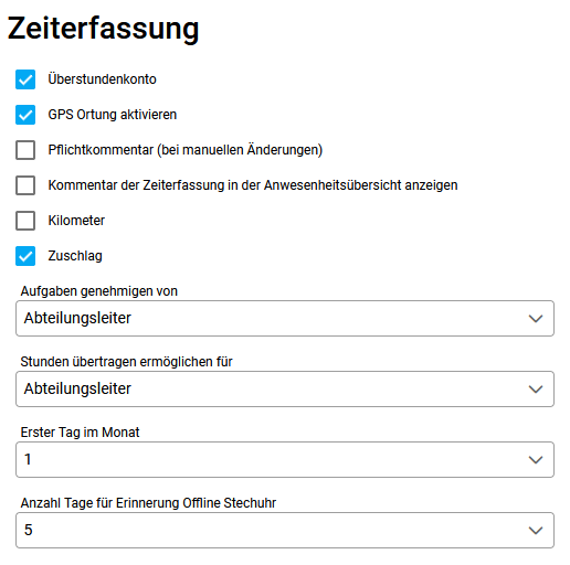 Card-Zeiterfassung