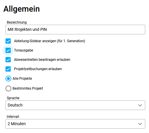 Stechuhr-Allgemein