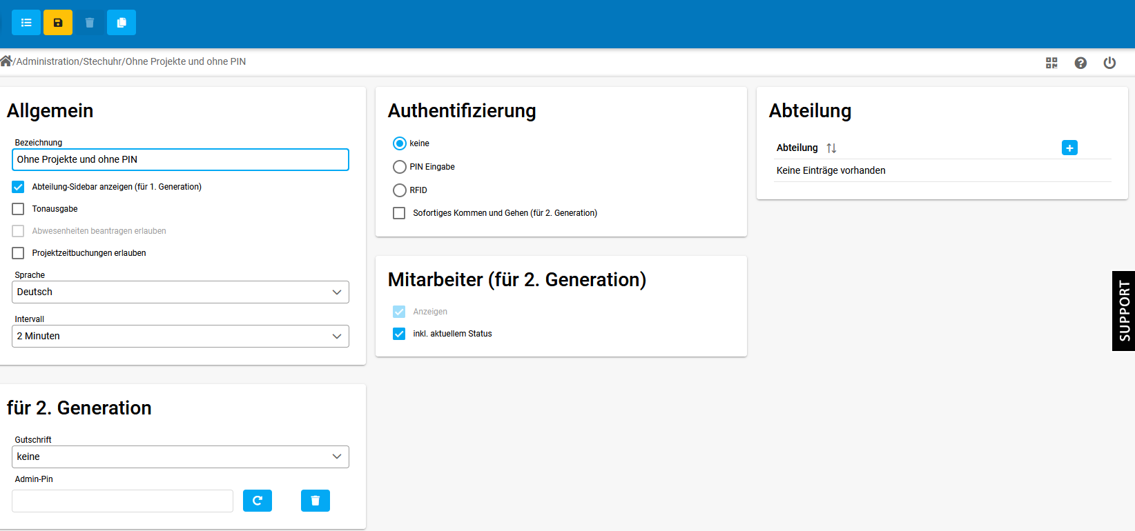 Stechuhr_Einstellungsmöglichkeiten