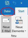 Outlook Datei