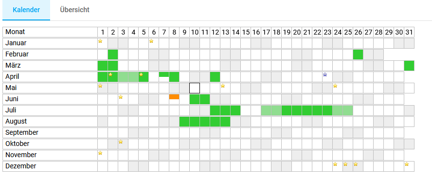 Urlaubsverwaltung-Kalendert